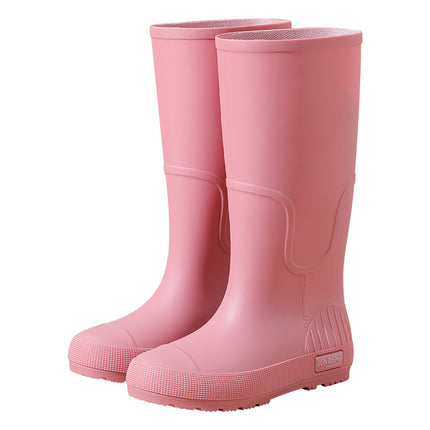 Spring and Autumn Women's British Style High-rise Rain Boots Thickened Height-increasing Slim Look Women's Boots Waterproof Non-slip Easy-washable Rainy Day Exquisite Rain Boots