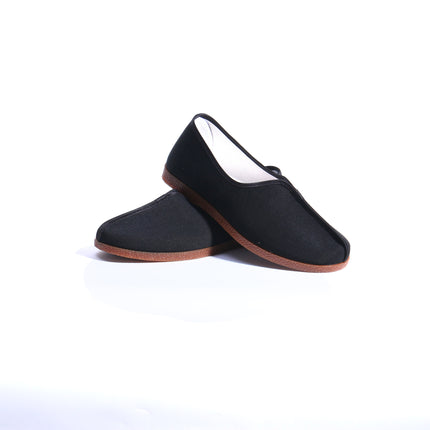 Old Beijing Cloth Shoes, Traditional Chinese Round-Toe Casual Shoes, Breathable and Comfortable, Tbottomon Soft Soles, Non-Abrasive Cloth Shoes for Men