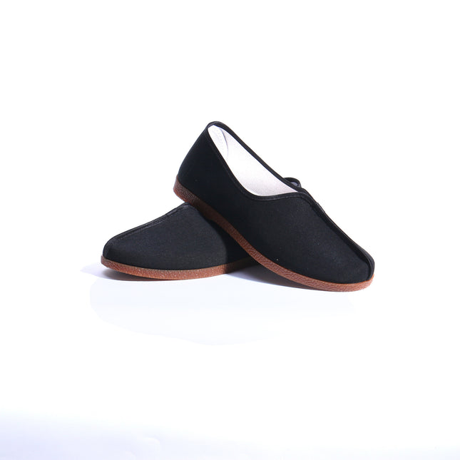 Old Beijing Cloth Shoes, Traditional Chinese Round-Toe Casual Shoes, Breathable and Comfortable, Tbottomon Soft Soles, Non-Abrasive Cloth Shoes for Men
