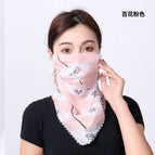 Chiffon flowers pink