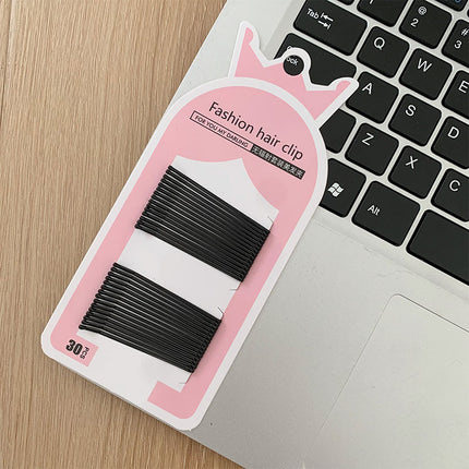 Basic Joker Black Clip No Paint Drop Barber Shop for Hair Clip Side Bangs Clip Side Clip Headwear