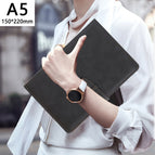 A5 buckle-dark gray 220 pages