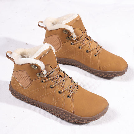 Wide-Toe Cotton Shoes for Men, Size 45 Extra Large, Size 46 Extra Wide, Non-Squeezing Big-Toe Shoes for Men, Size 47-48, Non-Slip Winter Men's Shoes