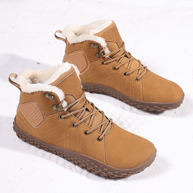 Wide-Toe Cotton Shoes for Men, Size 45 Extra Large, Size 46 Extra Wide, Non-Squeezing Big-Toe Shoes for Men, Size 47-48, Non-Slip Winter Men's Shoes