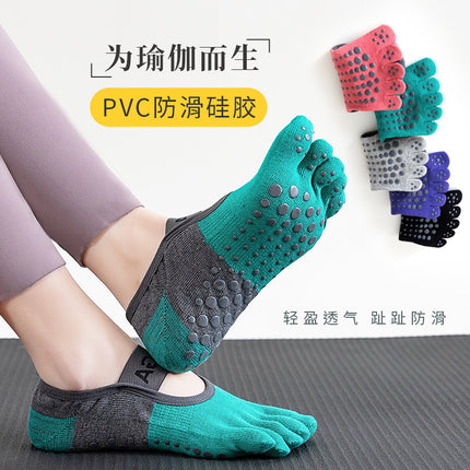 Pilates Sports Yoga Non-Slip Socks Breathable Fitness Floor Sports Socks Thin Professional Non-Slip Socks Wholesale