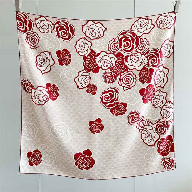 Spring and Autumn New Mulberry Silk Scarf Women's Shawl Scarf