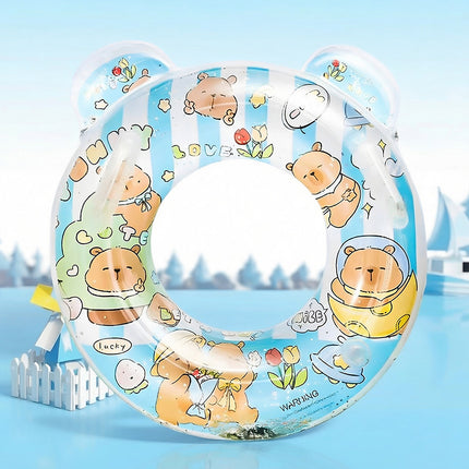 2026 New Model Children's Swimming Ring, Inflatable Thickened Swim Ring for Babies and Kids, Boys and Girls Water Park Underarm Float Ring