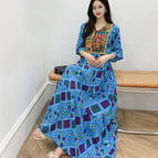 Fourteen flowers. / XXL (65.00 kg-75.00 kg can wear)