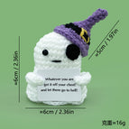 Purple ghost hat ghost