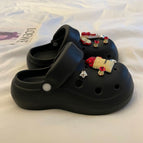 Black-(including cartoon accessories) regular version / 36-37