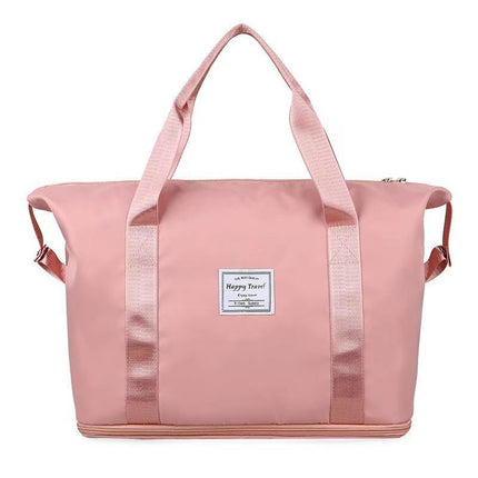 Travel Bag Women's Dry and Wet Separate Sports Shoulder Bag Foldable Storage Bag Gym Bag Men's Waterproof Luggage Bag