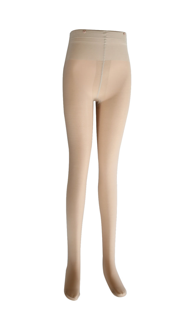 Light leg artifact autumn and winter leg pressure double-layer fleece-lined leggings bare feeling hair removable replacement stockings