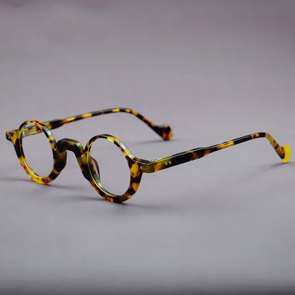 Trendy fashion plate new European niche glasses can match myopia glasses men's and women's glasses frame retro eye frame