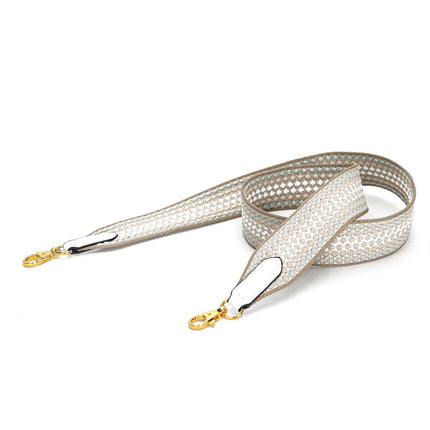 Suitable for Hermes Hermes Kelly bag vegetable basket bag evlin bag woven wide shoulder strap crossbody wide bag strap