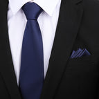 8cm purplish blue glossy zipper + pocket towel