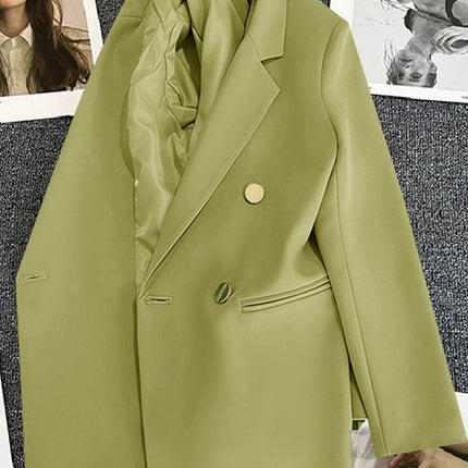 Orange Suit Jacket Women's 2025 Spring and Autumn New Korean High-end Temperament Popular Suit 22 Colors