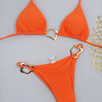 S01406 orange swimsuit / S