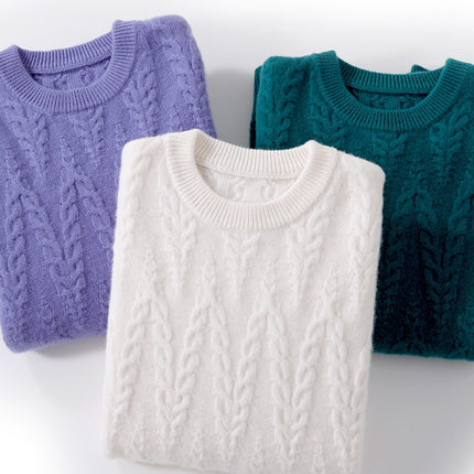 Wool Jacquard Sweater Men / Pull Jacquard Laine Homme