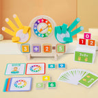 Clock finger arithmetic teaching aids [0.36kg]