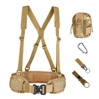 Belt + waistband + bag + three accessories (cp camouflage)