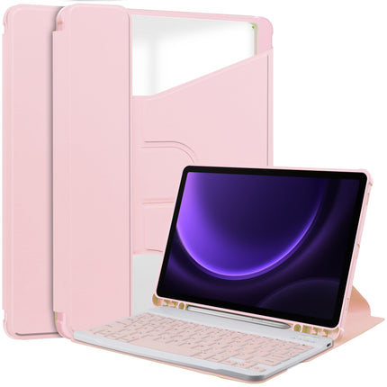 For small new pad2024 11 inch Bluetooth keyboard leather case Lenovo Tab M11 acrylic case with pen slot