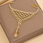 1390 gold hand chain
