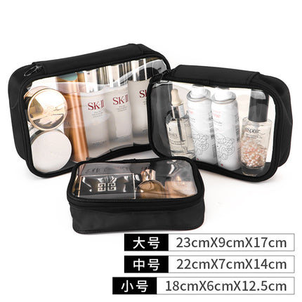 Mesh cosmetic bag suit portable mini South Korea travel cute storage simple wash storage cosmetic bag