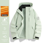 Same style for men and women - light tide green [single flush/spring and autumn style] / 3XL
