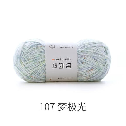 Ruyi bird spray wool yarn color point 50g cotton thread hand woven cotton thread scarf thread thick manual diy group thread wholesale