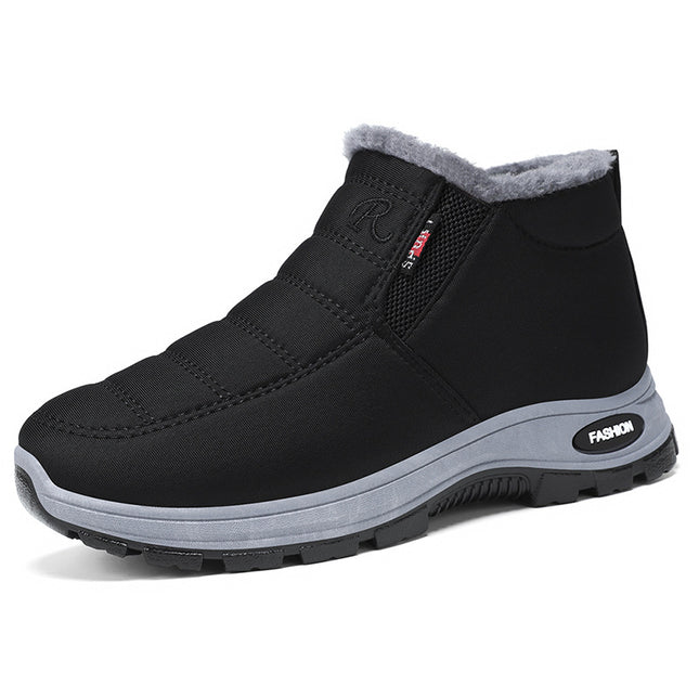 Cotton Shoes Women's Winter New Shoes Women's Foreign Trade Couple's Walking Shoes fleece-lined Thickened Snow Boots for Women