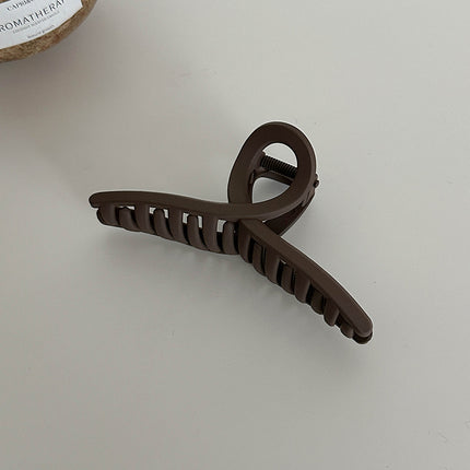 Large Grab Clip Black Simple Hair Clip Large Hair Clip Headwear Head Hair Shark Clip Hair Multi-Hair Accessories
