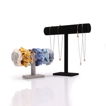 Nordic bracelet display stand single-layer multi-color I-shaped stand headdress flower watch necklace jade bracelet storage organizer head Rope Holder