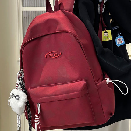 New Retro Backpack Men's Mountaineering Bag Backpack Junior High School Student Travel Bag Personalized High School Student College Student Bag Female