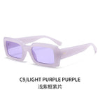 Light purple frame purple film