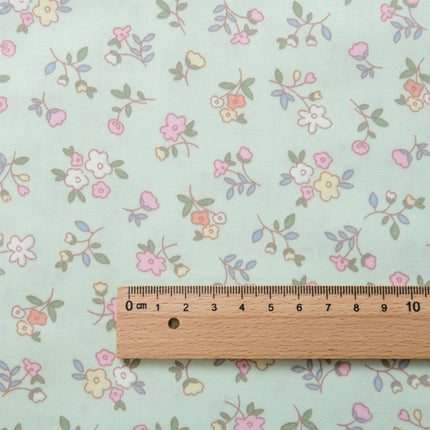 160cm cotton twill fabric pastoral floral cotton fabric handmade clothing bedding cotton flower flower