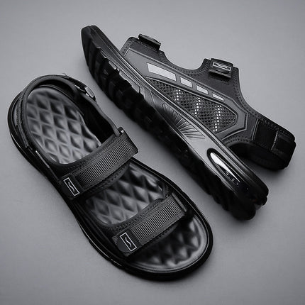 Beach shoes men's 2024 new summer office casual non-slip work sandals for drivers work sports sandals