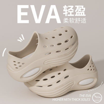 Summer Men's Sandals, Clogs, Non-slip Thick Soles, Outer Wear, Home Bathroom Bathing, Couple Beach Sandals, Women's Summer