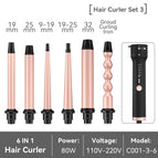 [combination 3] 6-in-1 curling iron us standard 110v (not available in china)