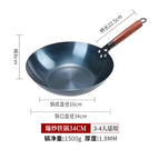 34cm pan without ears (already boiling)