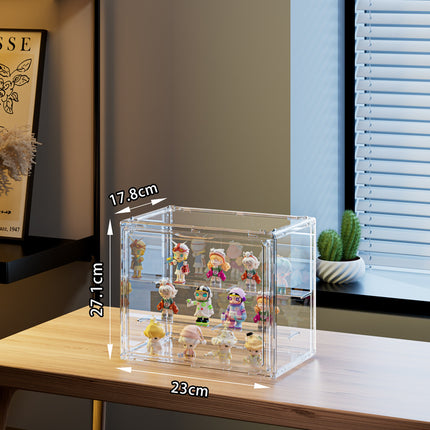 Blind Box Storage Display Stand Desktop Transparent Dustproof Acrylic Lego Bubble Mate Storage Cabinet Hand Display Box