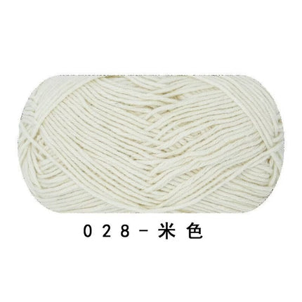 Ruyi Bird Four-Strand Combed Milk Cotton 40g DIY Handmade Crochet Doll Wholesale Wool Ball Ready Stock