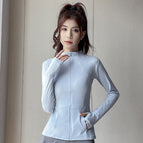 Sun protection clothing/blue lime / S