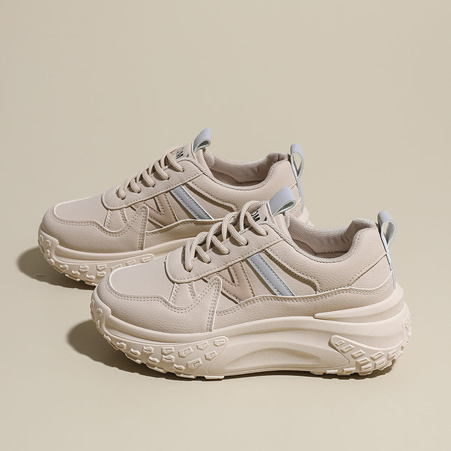 Casual Women's Autumn 2025 Thick-Soled Sneakers, New Sports Dad Shoes, Versatile for Women