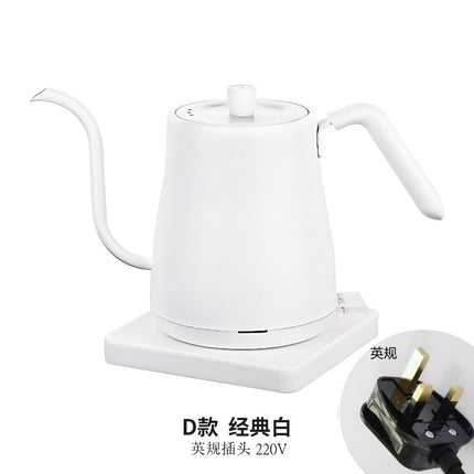 Slender Mouth Electric Household Kettle with Thermometer Coffee Hand Kettle Electric Kettle Electric Coffee Pot