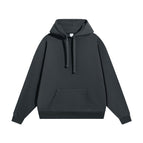 Hooded model-dark gray / S