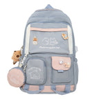 Blue backpack