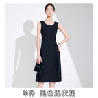 Single piece black dress / S