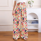 Plus size women's faux silk pants - pattern #6 / Suitable for 45.00kg -90.00kg