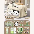 Cocoa milk white pencil case-9-piece set (high grade)