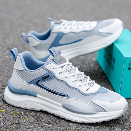 22005 New Summer Student Breathable Men's Shoes Trendyy Mesh Versatile Sports Shoes Running Lightweight Deodorant Shoes